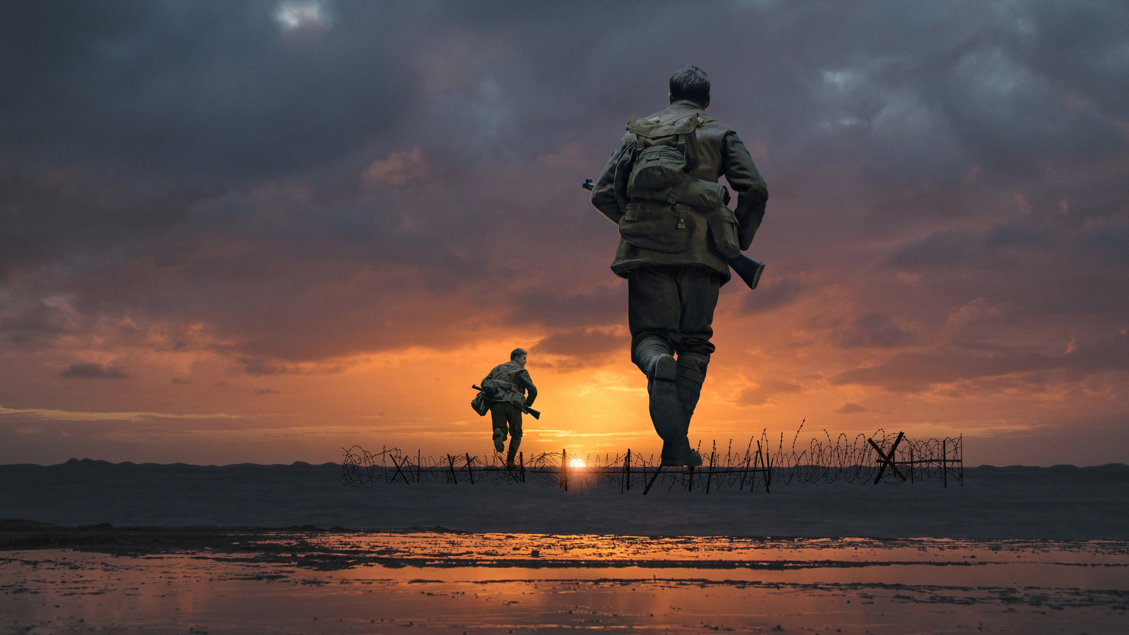 1917 - 1917 1999 yılında çektiği American Beauty filmiyle En iyi Yönetmen Oscar’ı kazanan Sam Mendes yönetmen koltuğunda… 1. Dünya Savaşı sırasında iki İngiliz asker Kıdemsiz Onbaşı Schofield’a ve Kıdemsiz Onbaşı Blake’e imkansız gibi görünen bir görev verilir. Görev, düşman bölgesini geçerek yaklaşık 1600 askerin tuzağa düşmesini engelleyecek bir mesaj iletmektir. Blake’in abisinin de içinde bulunduğu tabura ulaşmak için bu iki asker zamanla yarışacaktır.