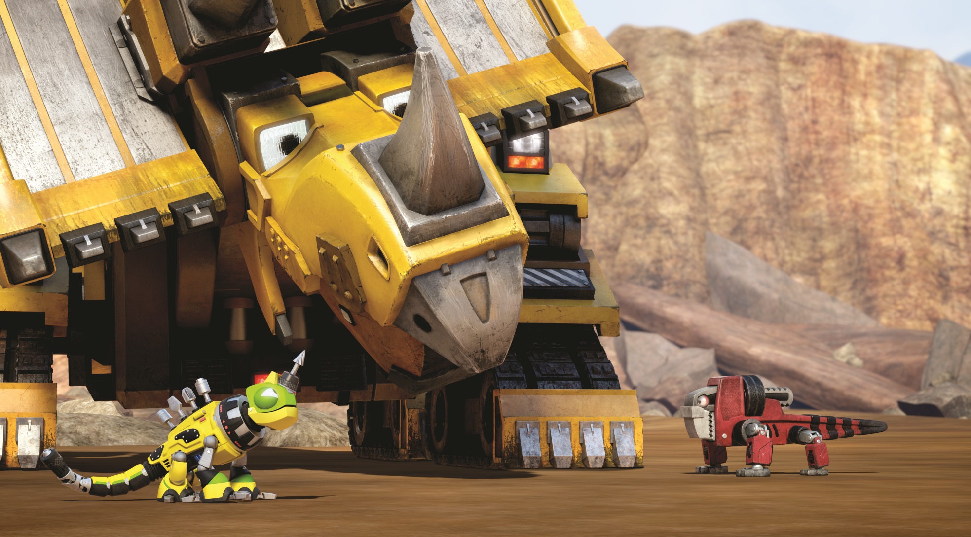 DINOTRUX - DINOTRUX T-Truck Ty, Revvit adında bir reptool ile arkadaş olur. Birlikte, acımasız D-Struct’lara karşı koymak için bir grup dinotruxu bir araya getirirler.
