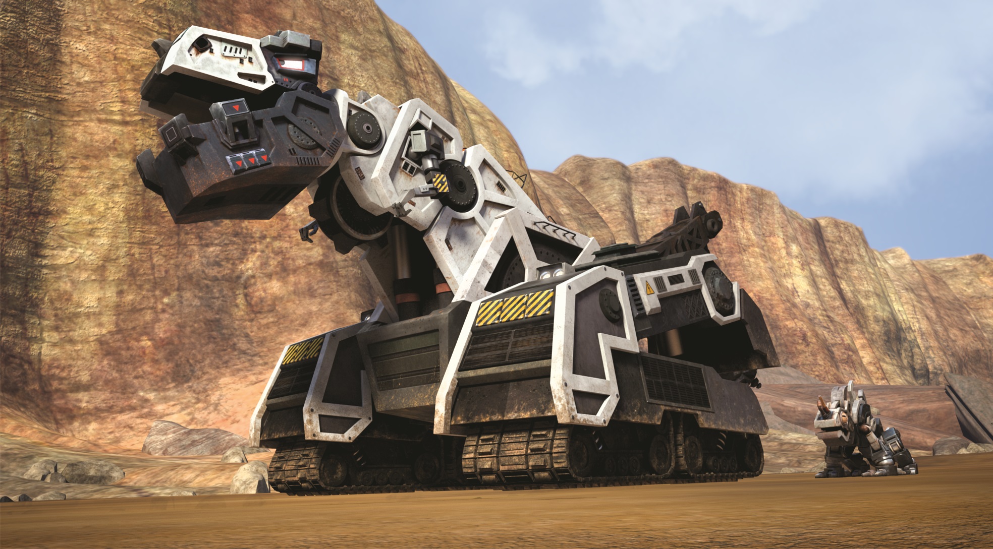 DINOTRUX - DINOTRUX T-Truck Ty, Revvit adında bir reptool ile arkadaş olur. Birlikte, acımasız D-Struct’lara karşı koymak için bir grup dinotruxu bir araya getirirler.