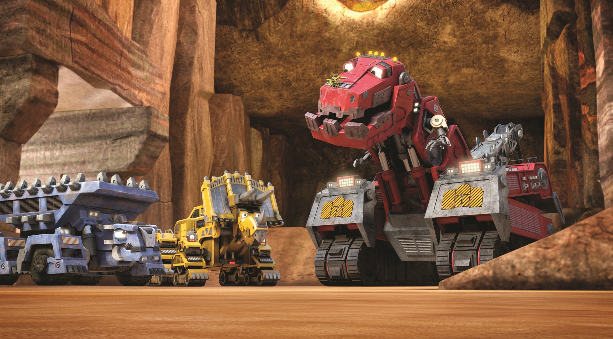DINOTRUX - DINOTRUX T-Truck Ty, Revvit adında bir reptool ile arkadaş olur. Birlikte, acımasız D-Struct’lara karşı koymak için bir grup dinotruxu bir araya getirirler.