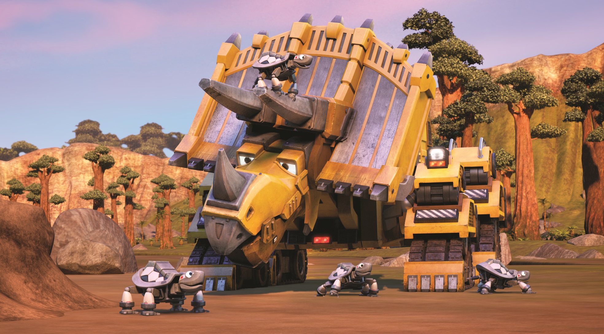 DINOTRUX - DINOTRUX T-Truck Ty, Revvit adında bir reptool ile arkadaş olur. Birlikte, acımasız D-Struct’lara karşı koymak için bir grup dinotruxu bir araya getirirler.