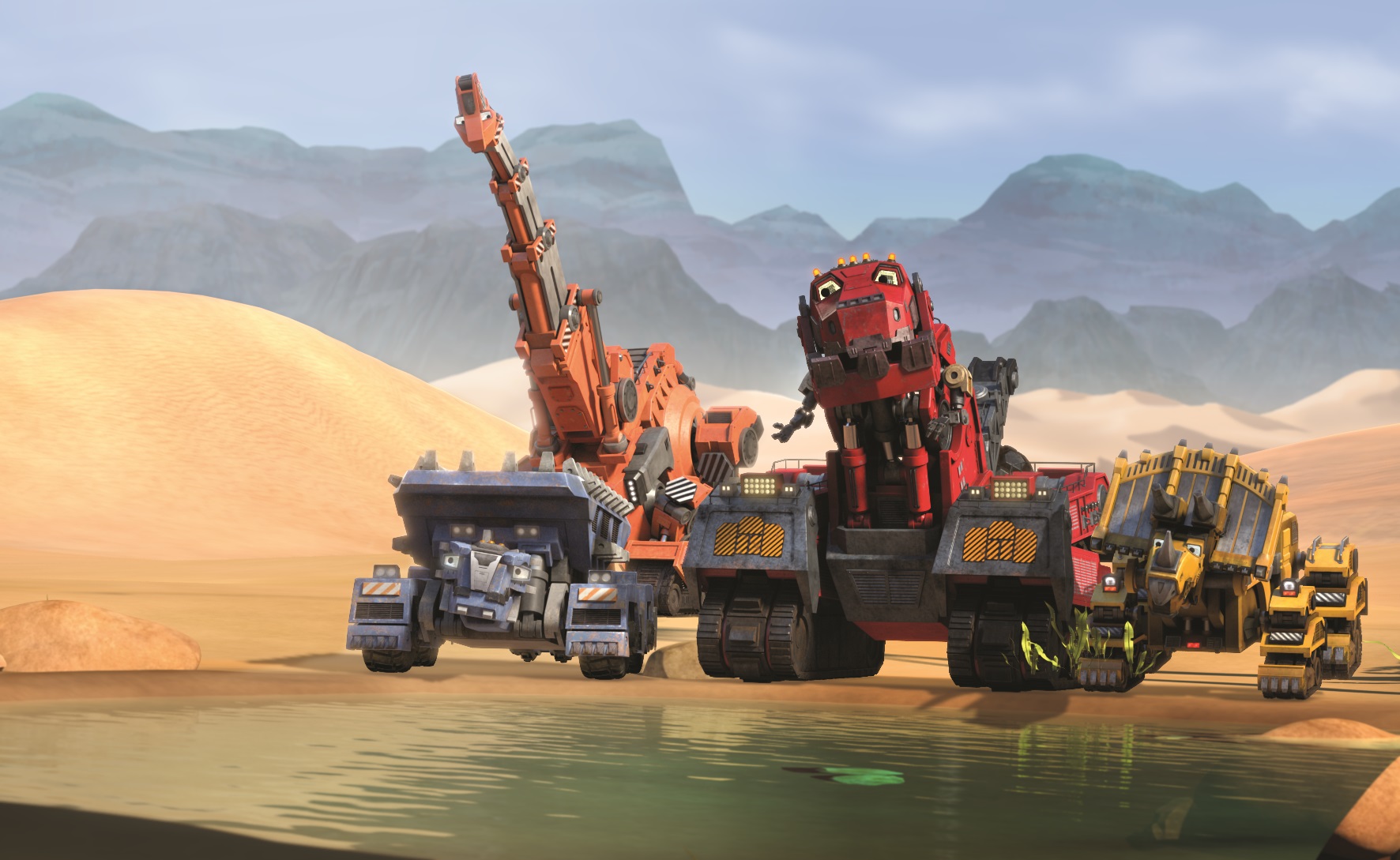DINOTRUX - DINOTRUX T-Truck Ty, Revvit adında bir reptool ile arkadaş olur. Birlikte, acımasız D-Struct’lara karşı koymak için bir grup dinotruxu bir araya getirirler.