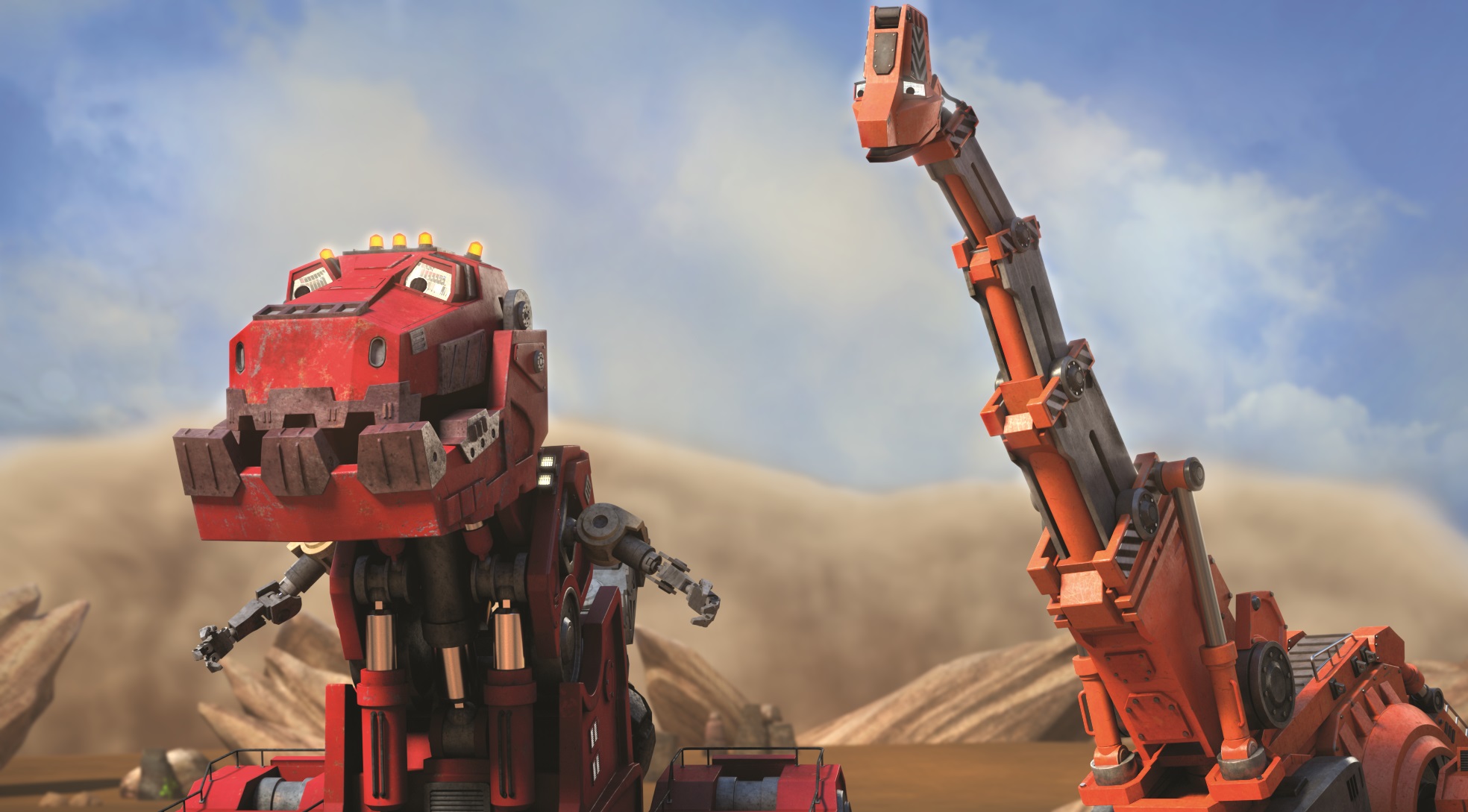 DINOTRUX - DINOTRUX T-Truck Ty, Revvit adında bir reptool ile arkadaş olur. Birlikte, acımasız D-Struct’lara karşı koymak için bir grup dinotruxu bir araya getirirler.