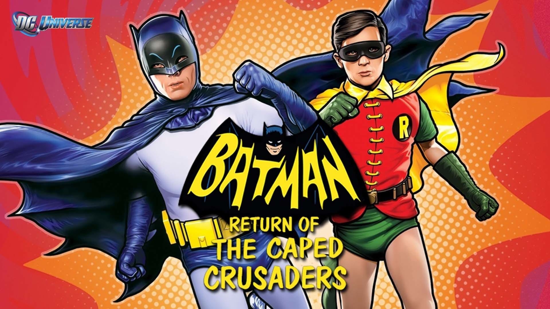 BATMAN: RETURN OF THE CAPED CRUSADERS - BATMAN: PELERİNLİ SÜVARİLERİN DÖNÜŞÜ Joker, The Riddler, Penguin ve Catwoman, Gotham şehrini tehdit edince Batman ve Robin tekrar harekete geçerler. Pelerinli kahramanlar, bu kez yeteneklerini ve güçlerini birleştiren dört azılı düşmanla mücadele edeceklerdir…