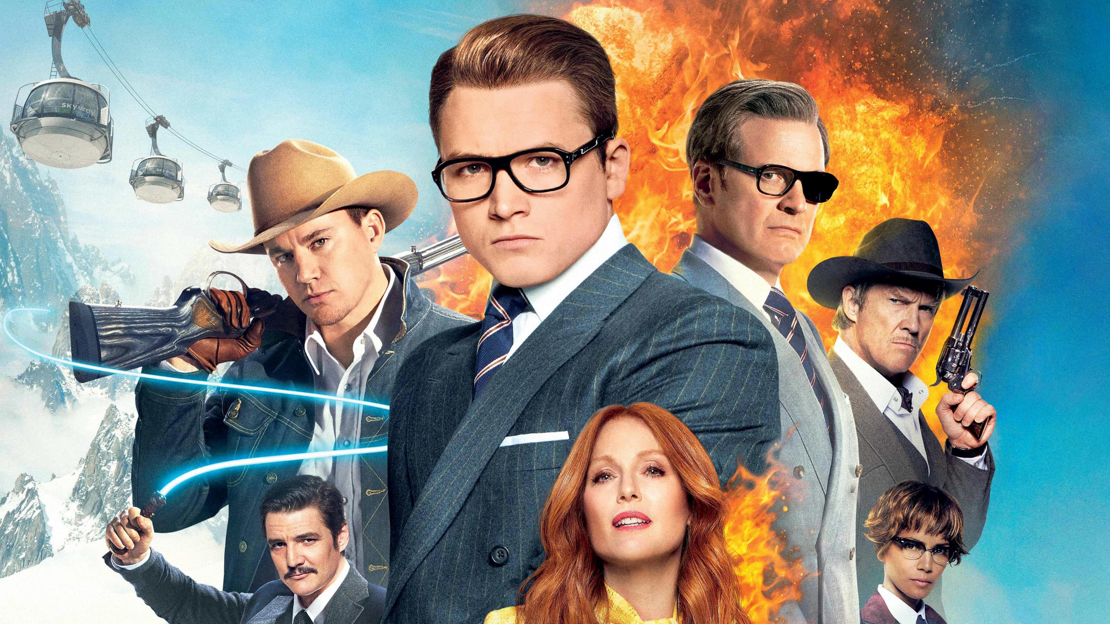 KINGSMAN: THE GOLDEN CIRCLE - KINGSMAN: THE GOLDEN CIRCLE Matthew Vaughn'un yeniden yönetmen koltuğuna oturduğu serinin ikinci filmi Altın Çember, karargâhları yıkılan Kingsman gizli servisi ajanlarının, dünyayı kurtarmak için kurumun ABD'deki muadili Statesman ile birlikte çalışmasını konu ediniyor.