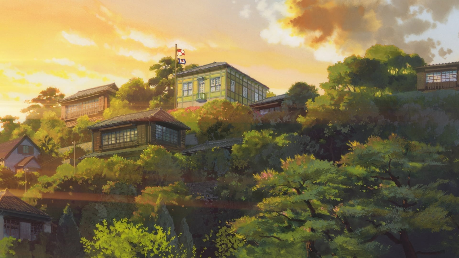 FROM UP ON POPPY HILL TEPEDEKİ EV